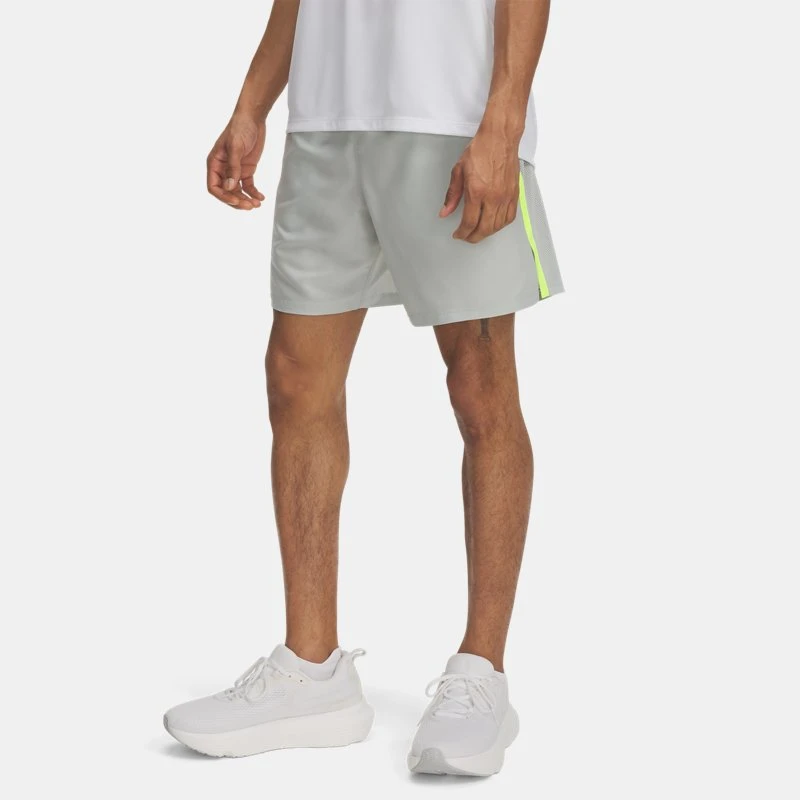 Launch Mens " Shorts Hydro Green / High Vis Yellow / Reflective
