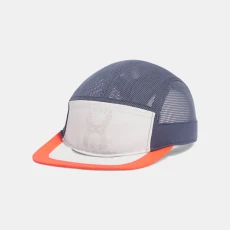 Launch Mens Camper Hat White Quartz / Downpour Gray / Reflective OSFM