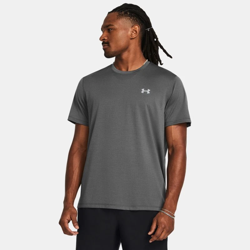 Launch Mens Short Sleeve Castlerock / Reflective Gray