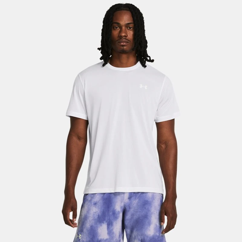 Launch Mens Short Sleeve White / Reflective