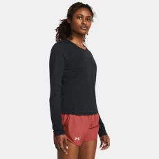 Launch Womens Long Sleeve Black / Reflective
