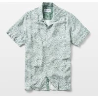 Laurel Leaves Open Collar Shirt, M