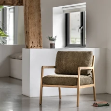 Lazaro Armchair Moss Green