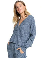 Lazy Day Cardigan BSP0 M Blue Lazy Day Cardigan BSP0 M Blue