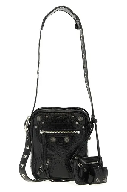 Le Cagole Men crossbody bag - Black
