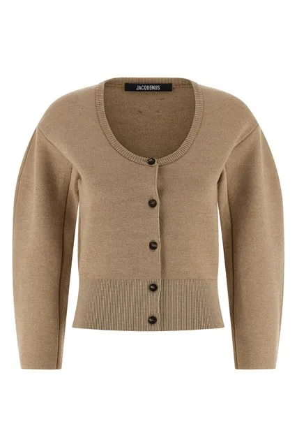 Le Gilet Doppio cardigan - Beige