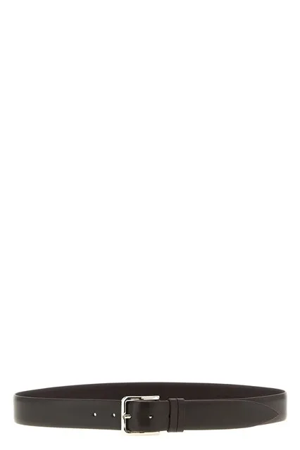 Leather belt - Brown