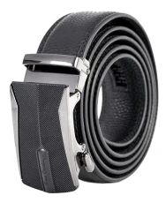 Leather Belt for Men, Women, Boys, Genuine Leather, Shortenable, Gift, Black, 130 cm Leather Belt for Men, Women, Boys, Genuine Leather, Shortenable, Gift, Black, 130 cm