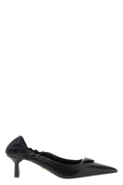 Leather pumps - Black