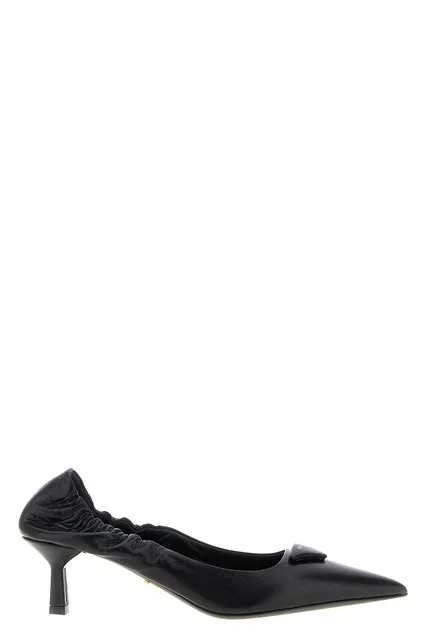 Leather pumps - Black