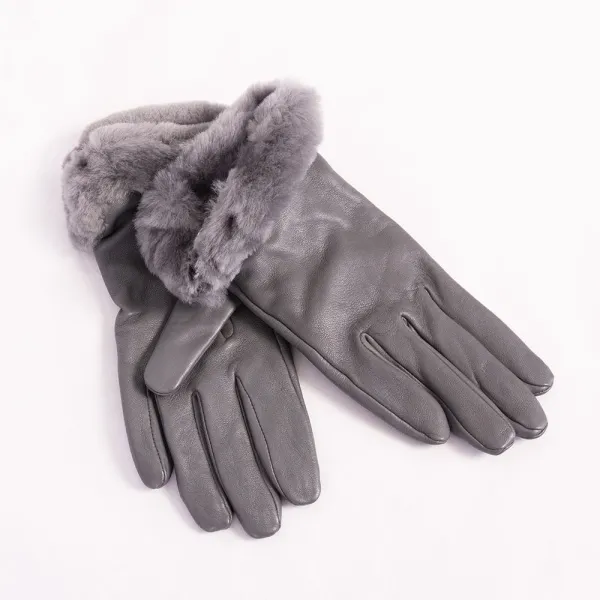 Leather Sheepskin Vent Glove