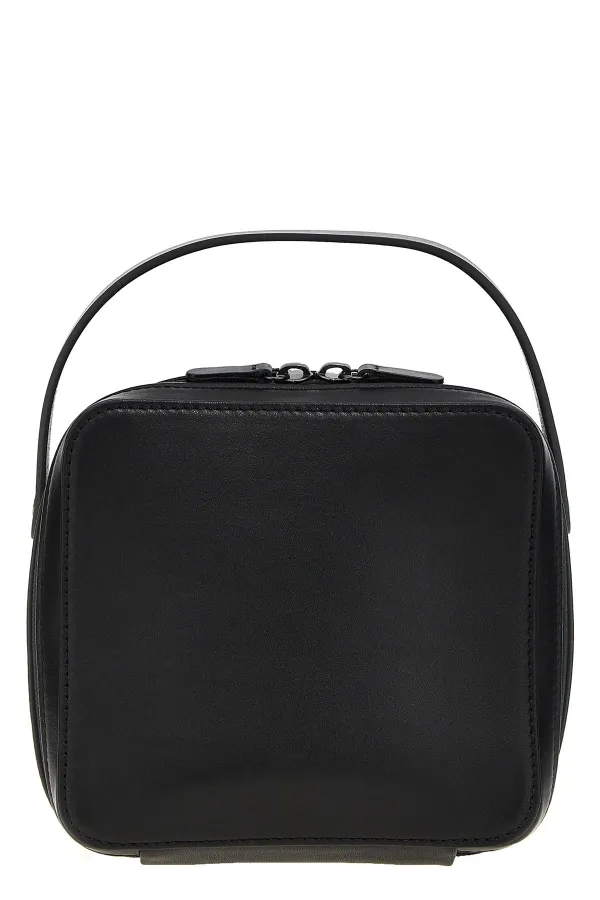 Leather Small Travel Case Handbag