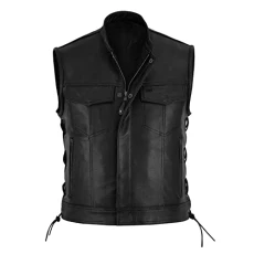 Leather Waistcoat Mens - Mens Leather Vest Jacket Mens Leather Plain Motorcycle Biker Gilet Waistcoat Cut Off Classic Custom Cruiser Motorbike Shirt Mens Zip Up Waistcoat Waterproof Waistcoat Mens Leather Waistcoat Mens - Mens Leather Vest Jacket Mens Leather Plain Motorcycle Biker Gilet Waistcoat Cut Off Classic Custom Cruiser Motorbike Shirt Mens Zip Up Waistcoat Waterproof Waistcoat Mens
