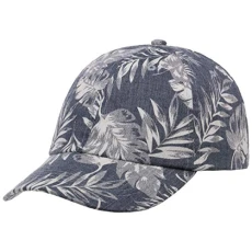 Leaves Kids Cap - Baseball Base with Peak, Hook-and-Loop Closure, Closure Summer Spring-Summer - One Size Navy Leaves Kids Cap - Baseball Base with Peak, Hook-and-Loop Closure, Closure Summer Spring-Summer - One Size Navy