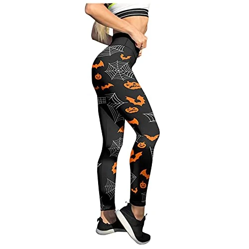 Leggings for Women UK Yoga Pants Plus Size Ladies Walking Trousers Fitness Sports Leggings Women Halloween Costume Sales Clearance