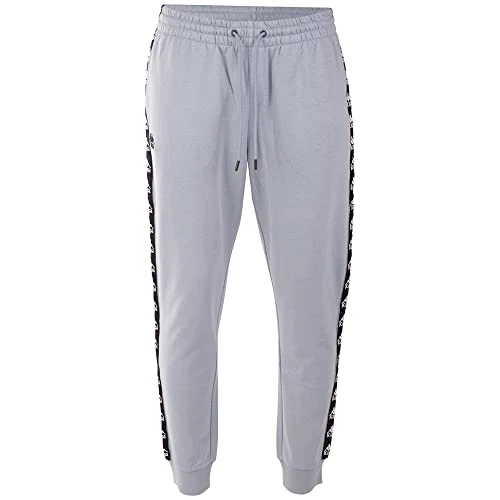 Lenzo Men's Sweat Trousers, Regular Fit Sweatpants, Ashley Blue, S