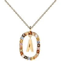 Letter Necklace - Letter A