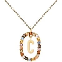 Letter Necklace - Letter C