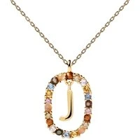 Letter Necklace - Letter J