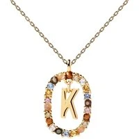 Letter Necklace - Letter K