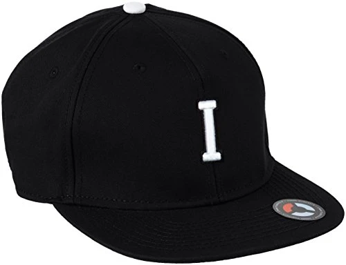 Letter Snapback I Baseball Cap, I Black, M/L
