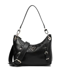 Levia Top Zip Shoulder Bag, Black, One-Size