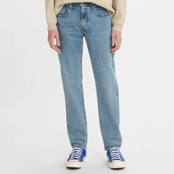 Light Blue 502 Tapered Stretch Jeans