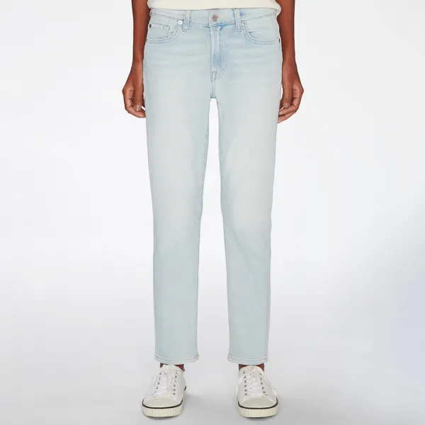 Light Blue Roxanne Ankle Slim Stretch Jeans