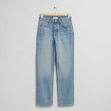 Light Blue Wash Boyfriend Jeans