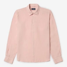 Light Pink Alvor 100% Linen Shirt