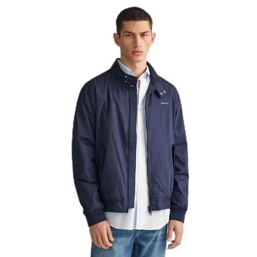 light weight hampshire bomber jacket m, blue, M
