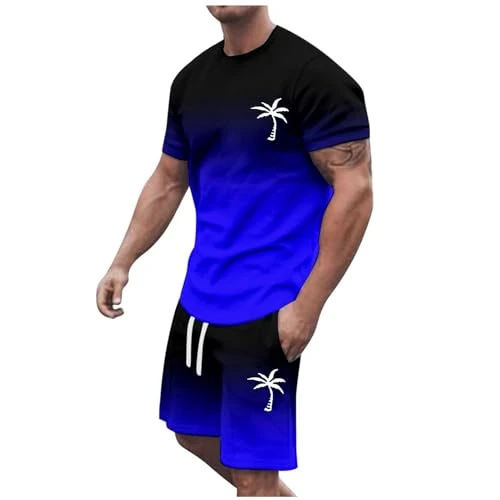 Lightning Deals of The Day Today Sale Mens Vintage Clothing Mens Tracksuit Shorts Set Smart Casual Shirts for Men Mens White Linen Jacket Gym Clothes Men Full Set My Orders UK