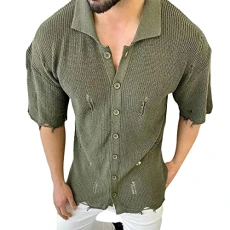 Lightning Deals Today Mens Shirts Short Sleeve Smart Casual Mens Denim Shirts Long Sleeve Mens Cotton Shirts Short Sleeve Long+Sleeve+Golf+Shirts+For+Men Mens Polo Shirts Xxl Outlet Clearance Uk