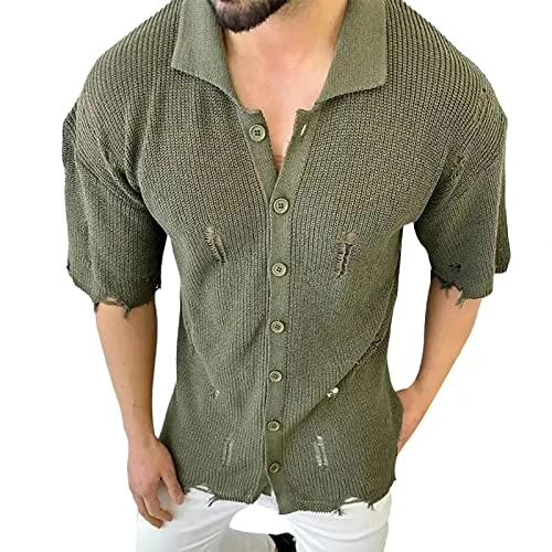 Lightning Deals Today Mens Shirts Short Sleeve Smart Casual Mens Denim Shirts Long Sleeve Mens Cotton Shirts Short Sleeve Long+Sleeve+Golf+Shirts+For+Men Mens Polo Shirts Xxl Outlet Clearance Uk