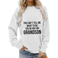 Lightweight Hoodies Women Ladies Hoodies Size 14 Jumpers 40Th Birthday Gifts for Women Work Women's Long Sleeve Sweatshirt Color Block Crew Neck Sweater Tunic Top Fun Alphabet Sale Promotion