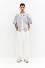 Lightweight Super Baggy Jeans - White