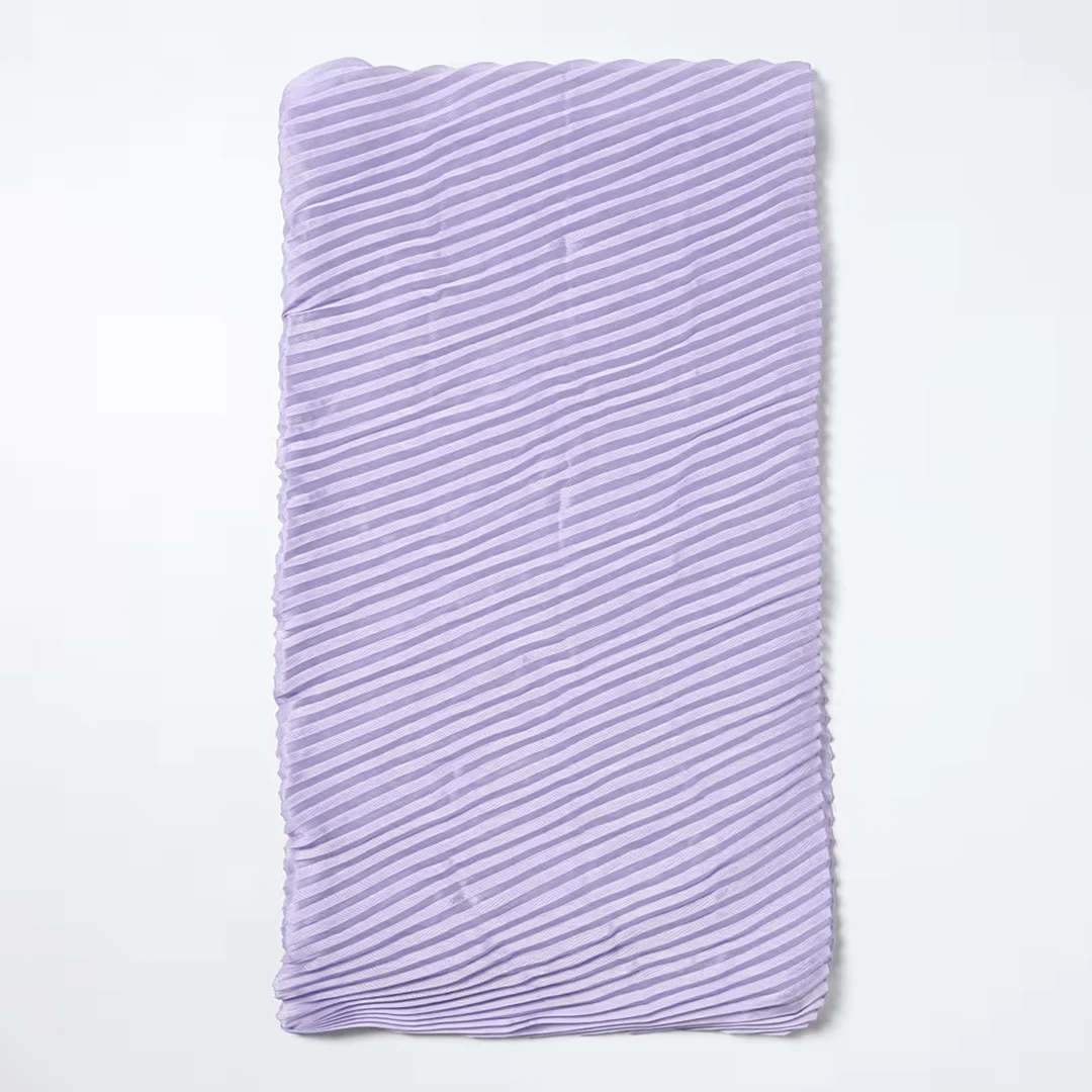 Lilac Crinkle Scarf - Purple