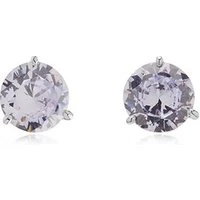 Lilac Crystal Stud Earrings