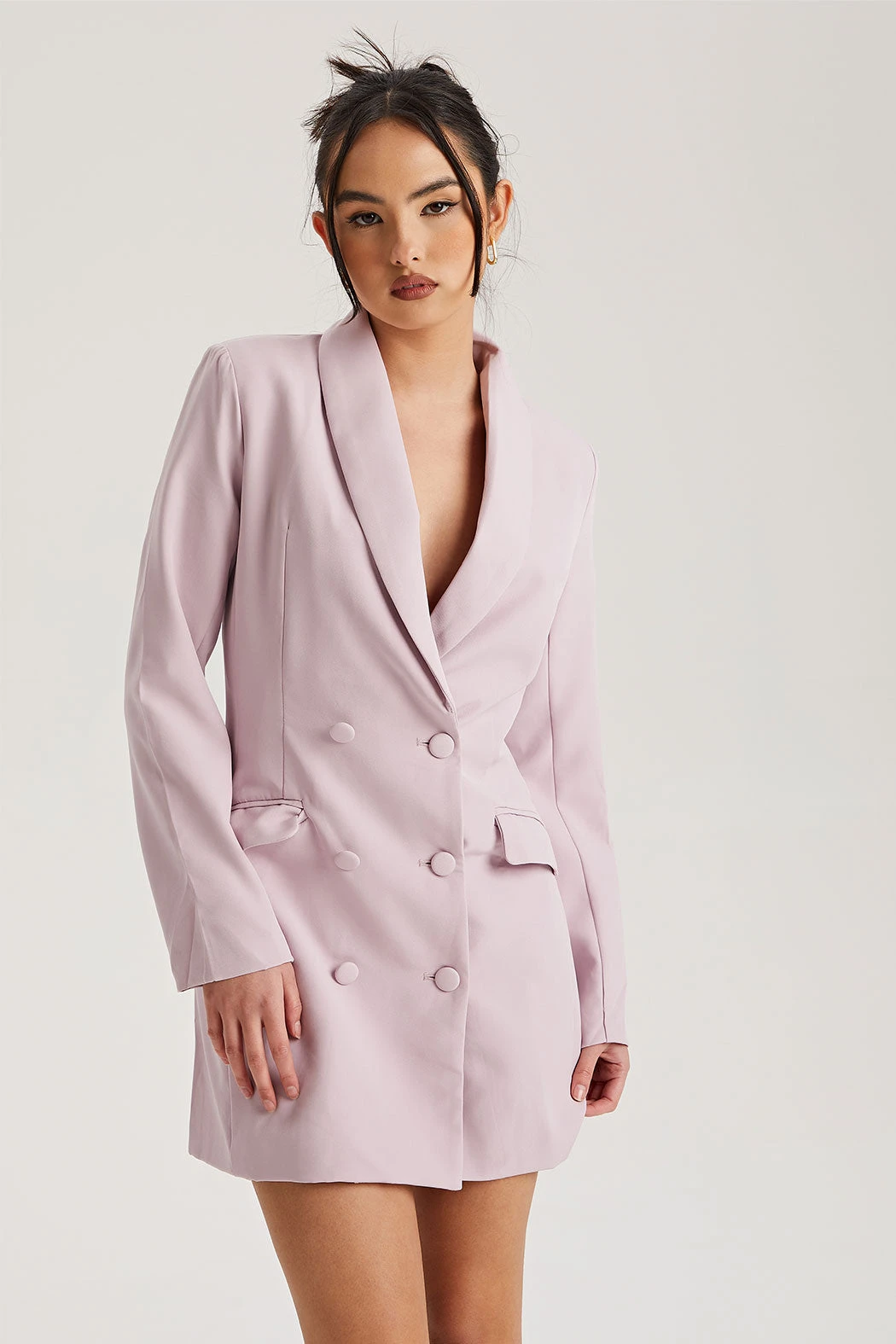 Lilac Slim Fit Blazer /