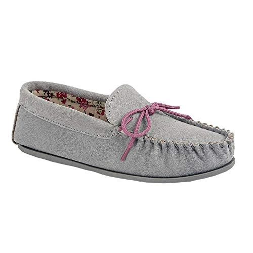 - Lily - Slippers Type Loafers - Woman, grey, 7 UK