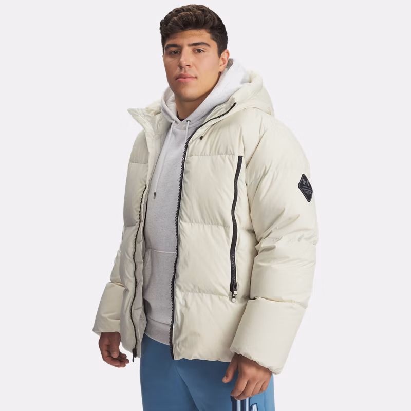 Limitless Down Mens Jacket Summit White / Black - White