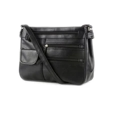 Lindsay Organiser Shoulder Bag in Black - Size 1 UK - Black