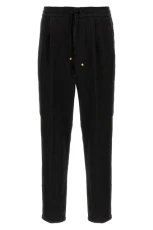 Linen trousers Black Size