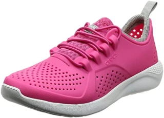 LiteRide Pacer K Sneaker, Electric Pink/White, 12 UK Child LiteRide Pacer K Sneaker, Electric Pink/White, 12 UK Child