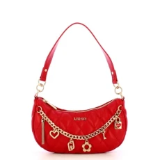 Liu-jo women's shoulder bag Astilbe M crossbody faux leather strawberry B24LJ03 AF3254, red, M