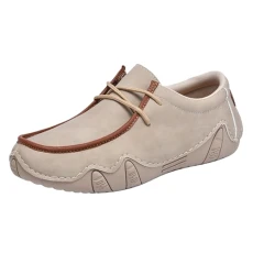 Loafers Men's Stylish Summer Fashion Canvas Shoes Black Resistant Running Sneakers Men's Ceremony Hiking Shoes Men's Sports Shoes, dark khaki, 9 UK