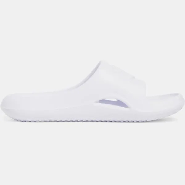 Locker V Womens Slides White / White / White 55