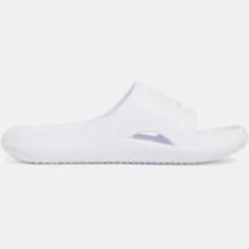 Locker V Womens Slides White / White / White 75