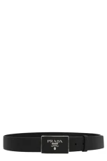 Logo belt Black Size 85 cm