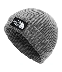 Logo Box Beanie Hat TNF Medium Grey Heather One Size